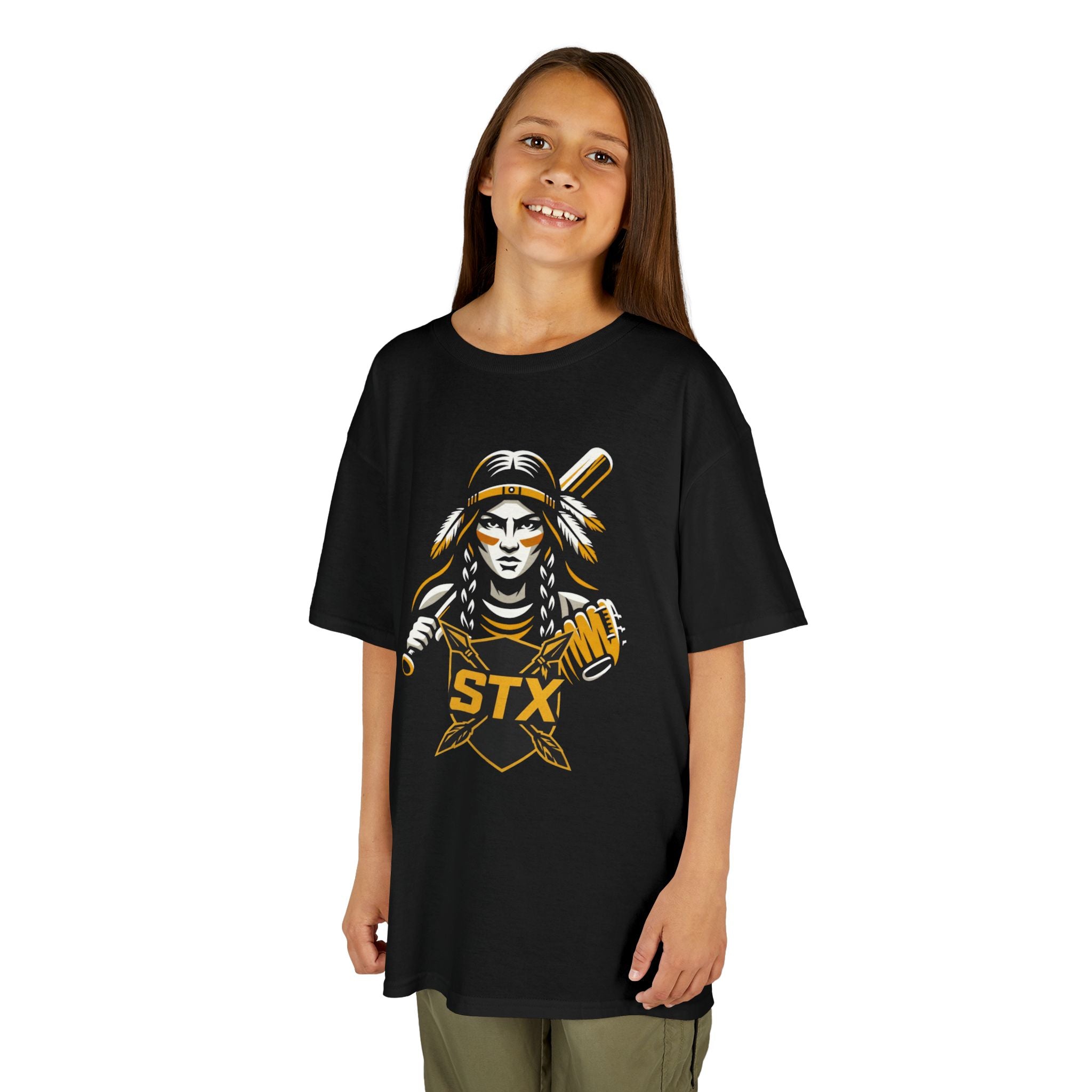 Kids T-Shirt — 'STX' Softball