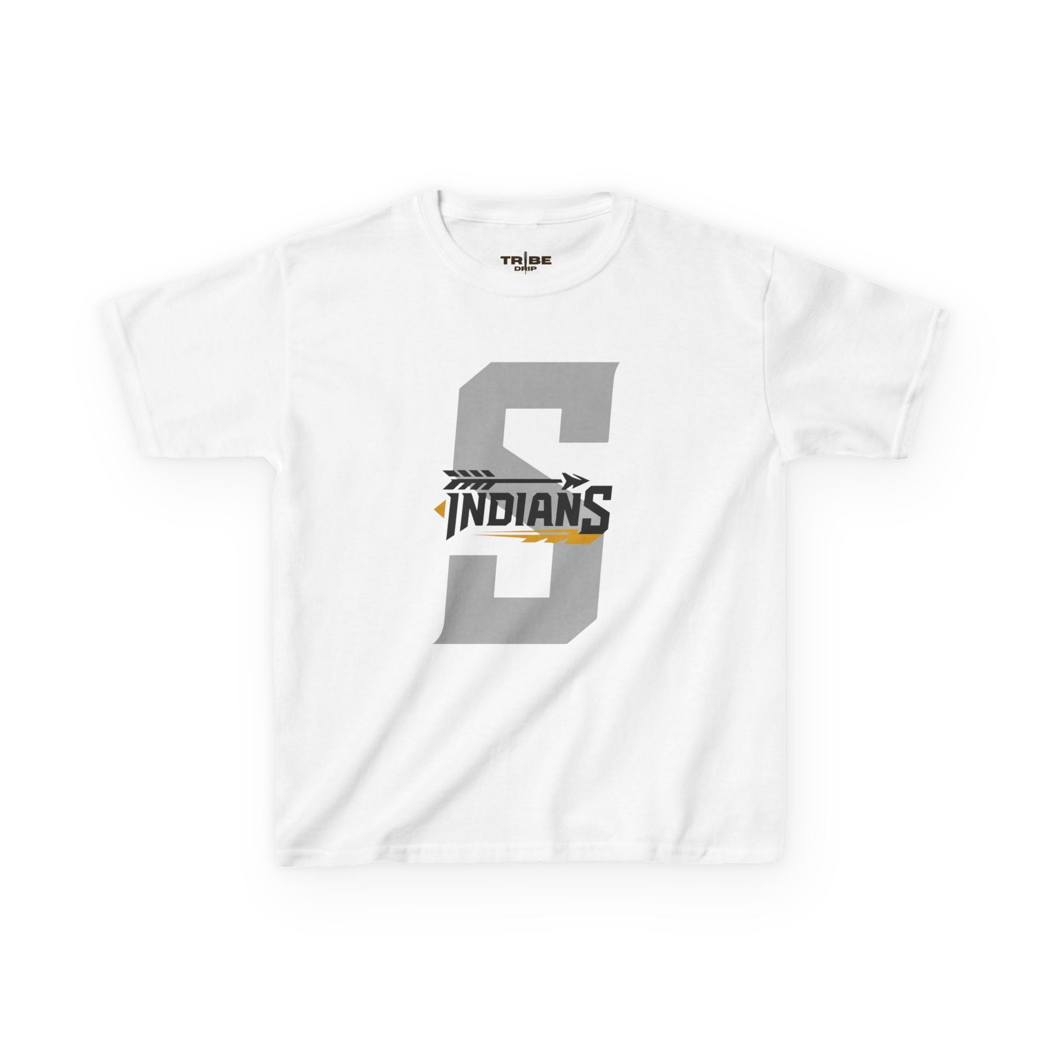 Kids 'S Indians' Athletic T‑Shirt — Youth School Spirit Tee