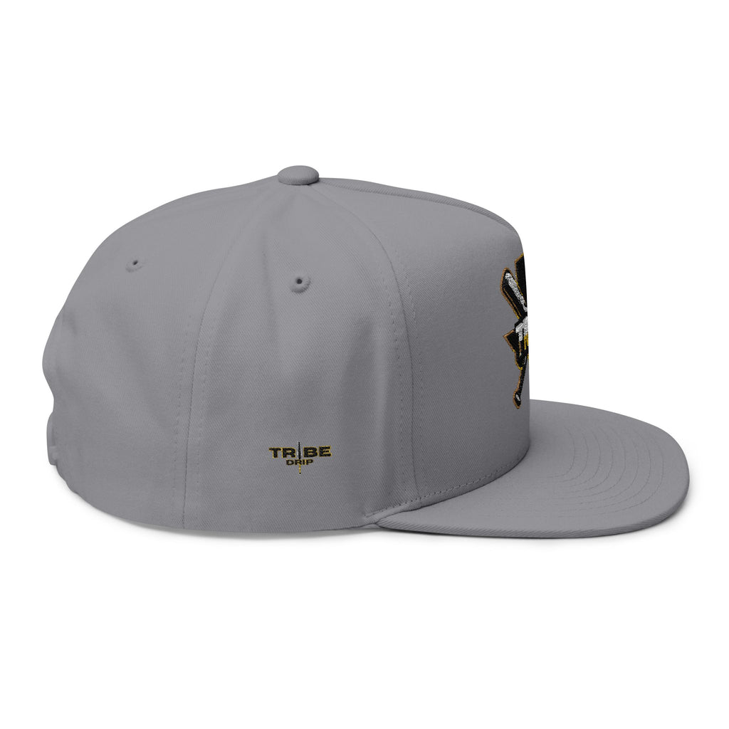 Texas Tribe Baseball Embroidered Flat Bill Cap