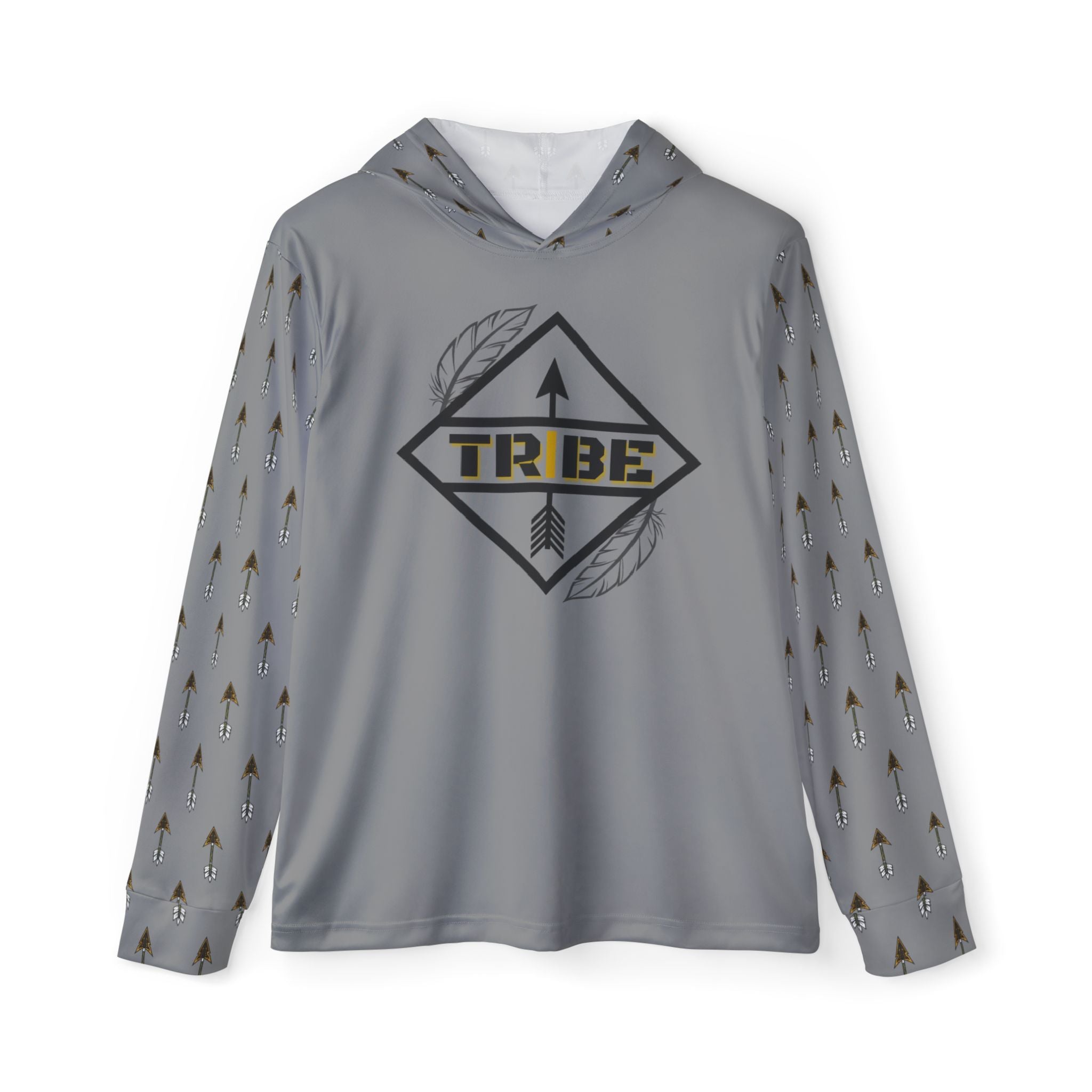Grey Seminole Baseball Tribe Sports Warmup Hoodie