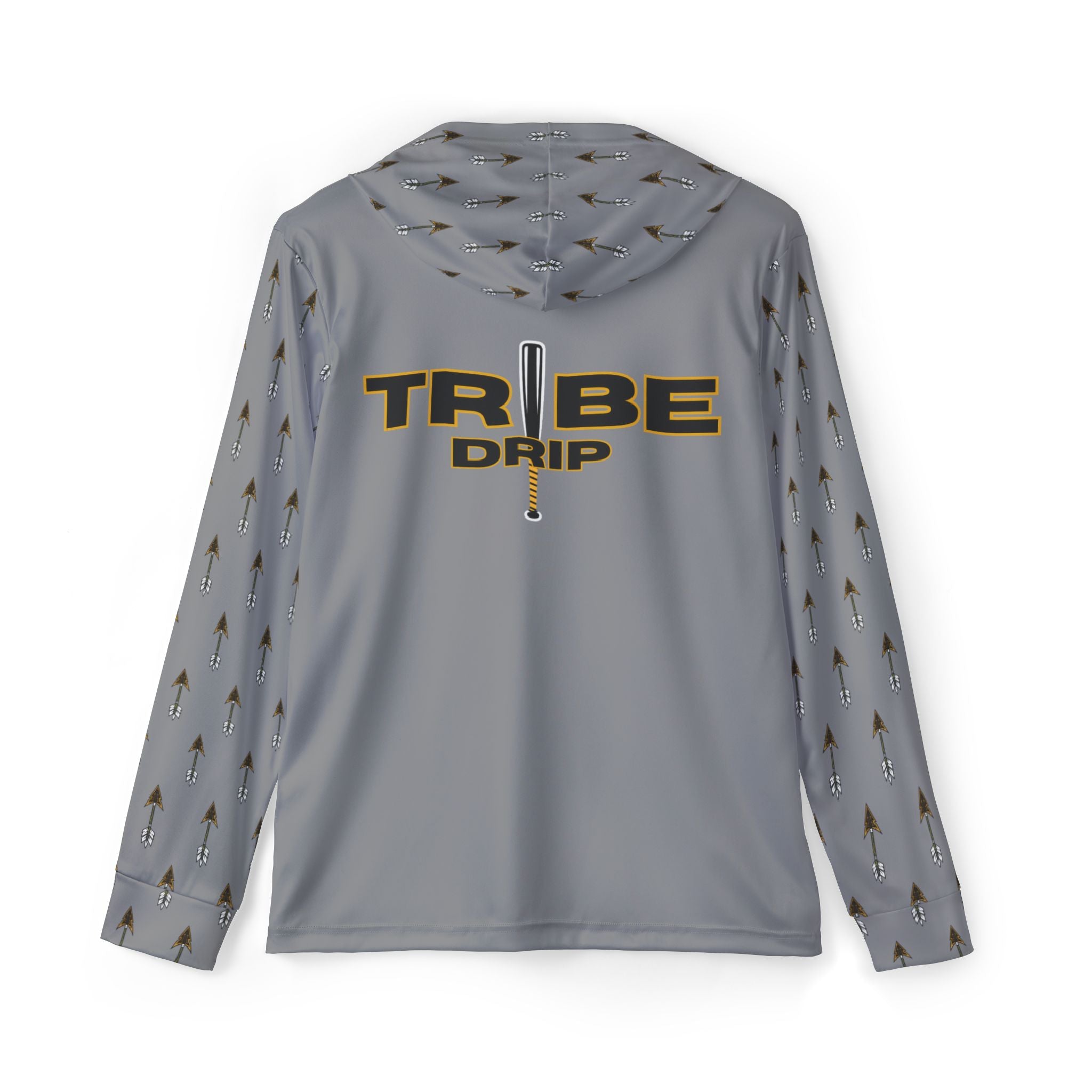 Grey Tribe Drip Athletic Hoodie — Men’s Sports Warmup Pullover