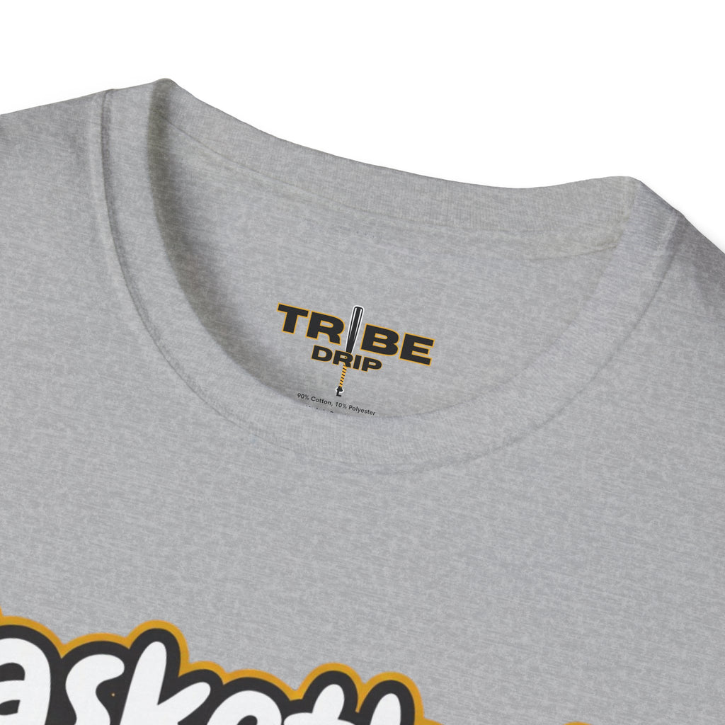 Basketball Mom T-Shirt — Cute Basketball & Hoop Graphic Tee for Proud Moms