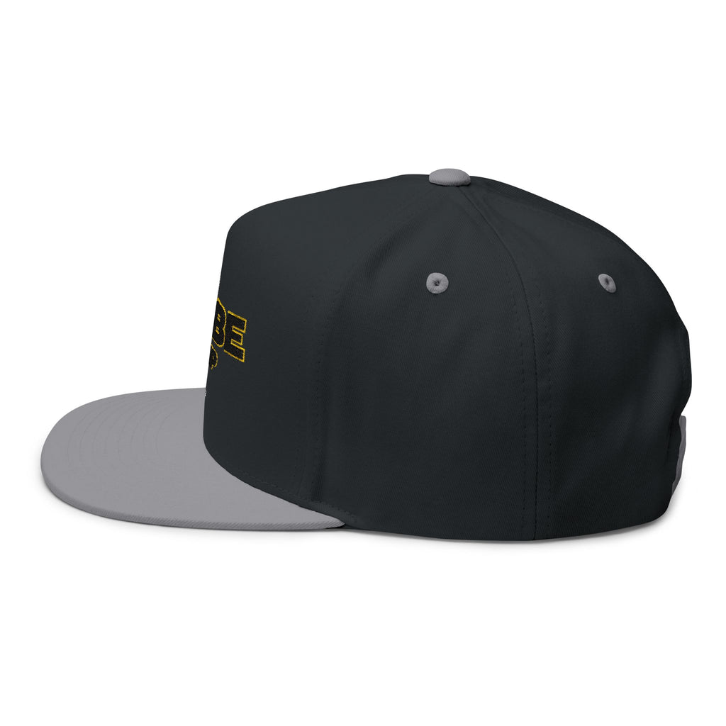 Flat Bill Cap — "TRIBE DRIP" Embroidered Snapback Hat