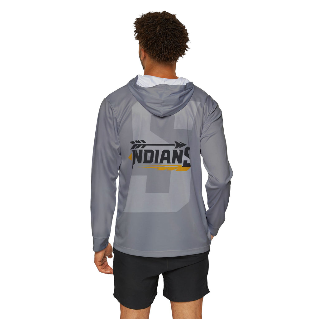 Grey Tribe Indians Sports Hoodie