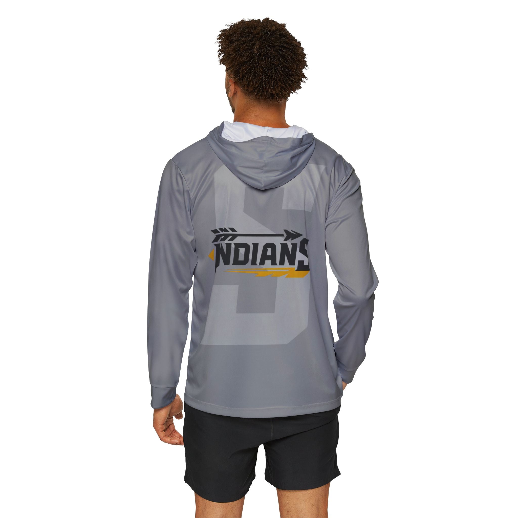 Grey Tribe Indians Sports Hoodie
