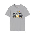 Baseball Mom T-Shirt – Cute Yellow Baseball Graphic Tee for Proud Moms