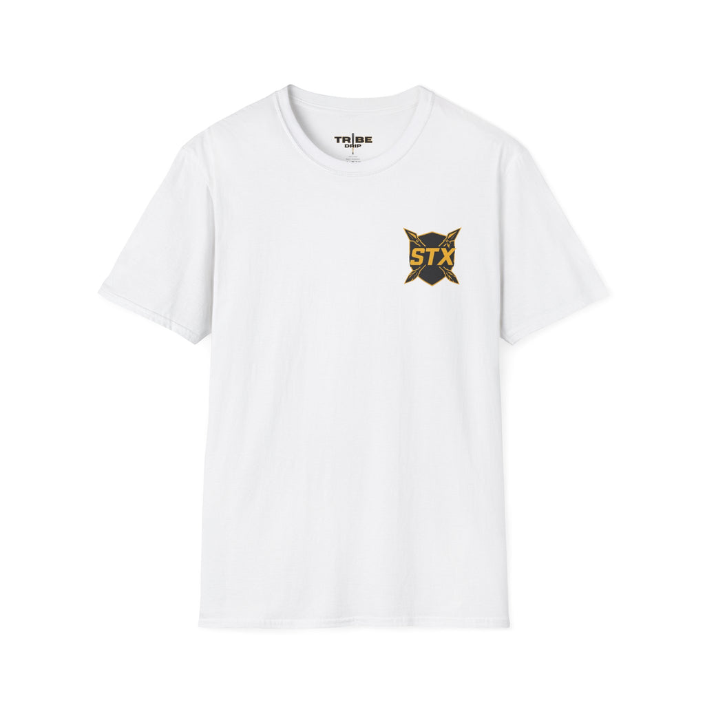 Chief Headdress Graphic T-Shirt — Native-Inspired Skull & Feather Design