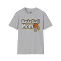Basketball Mom T-Shirt — Cute Basketball Hoop & Ball Graphic Tee for Proud Moms