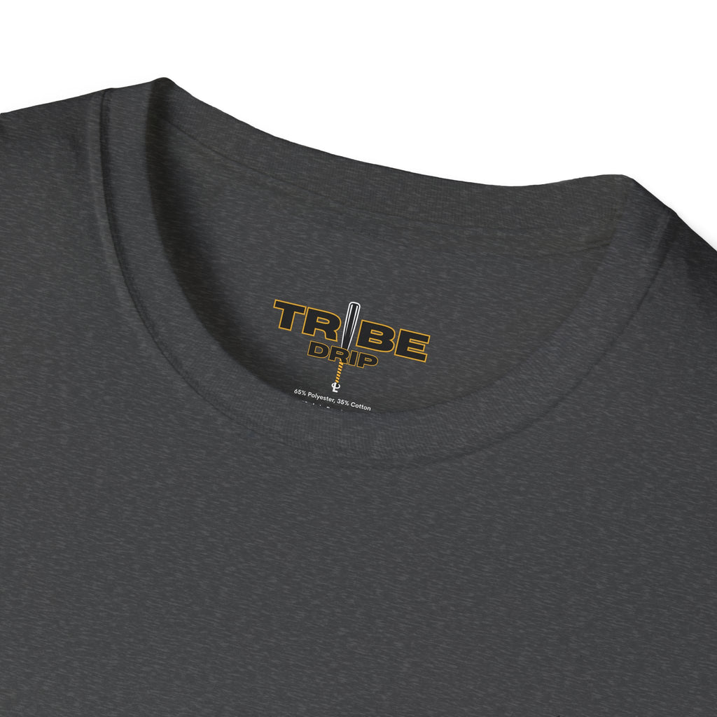 Tribe Warrior Graphic T-Shirt — Native Headdress Baseball Design