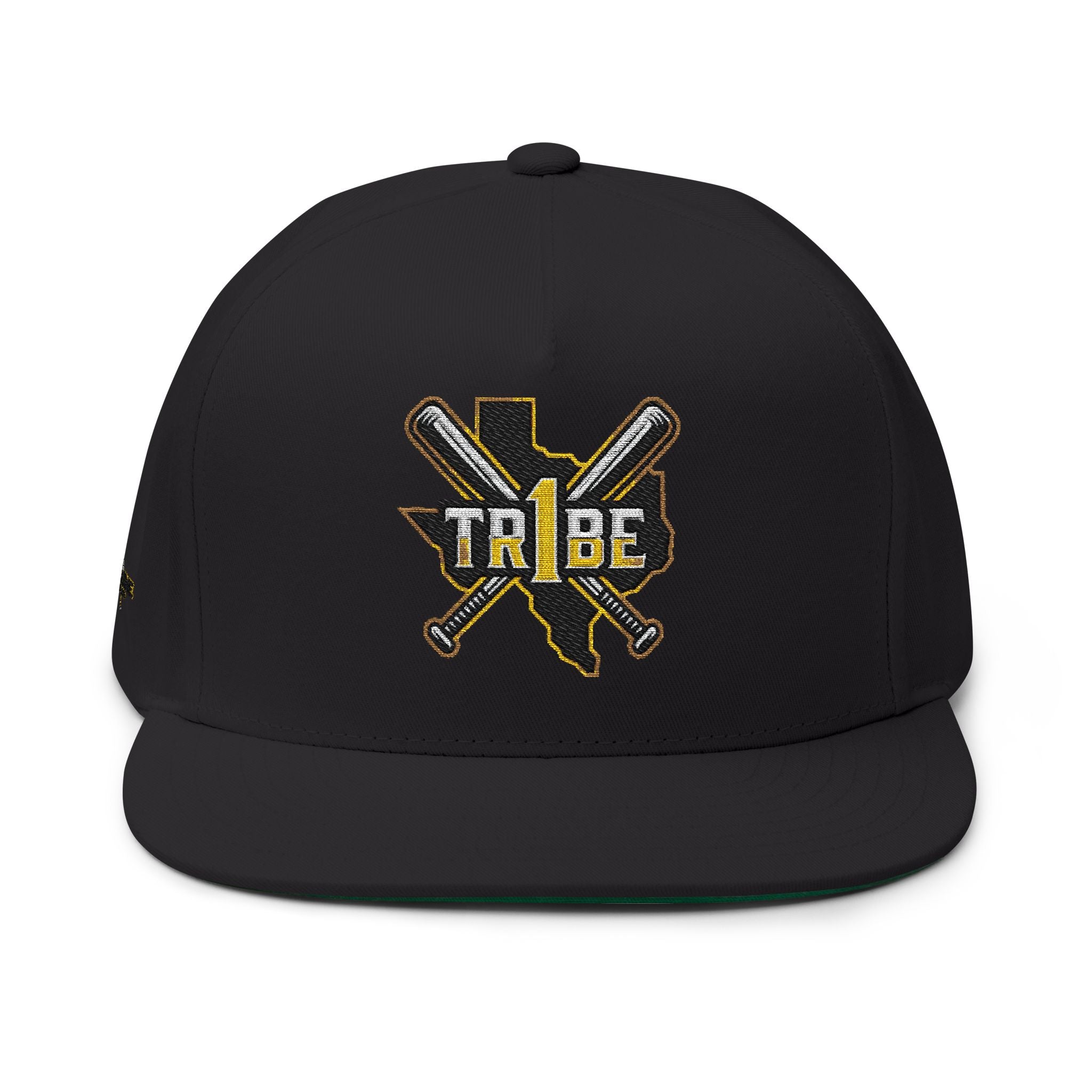 Texas Tribe Baseball Embroidered Flat Bill Cap