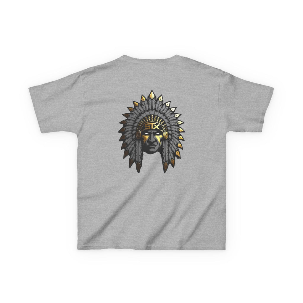 Kids T-Shirt — Golden Native Headdress Graphic