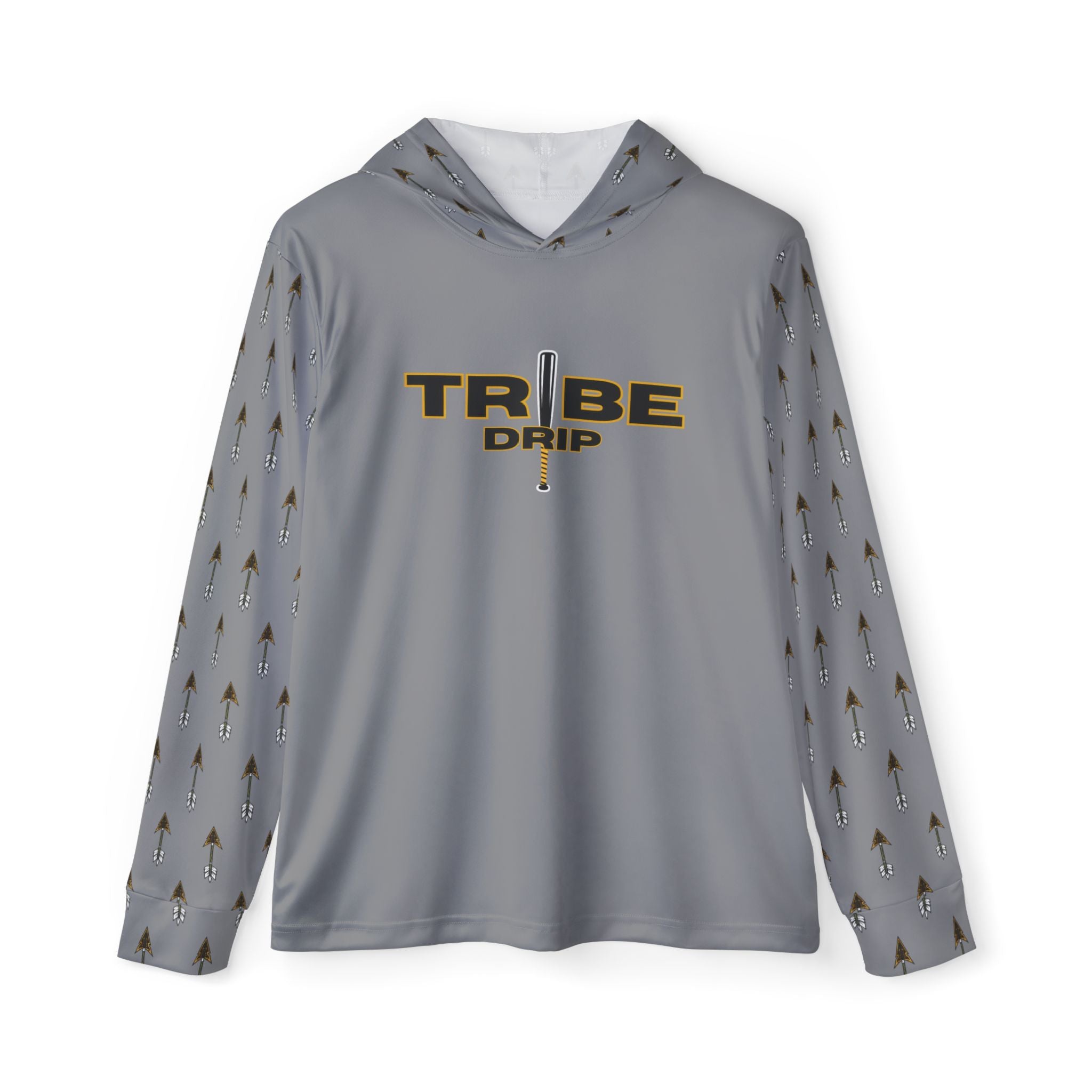 Grey Tribe Drip Athletic Hoodie — Men’s Sports Warmup Pullover