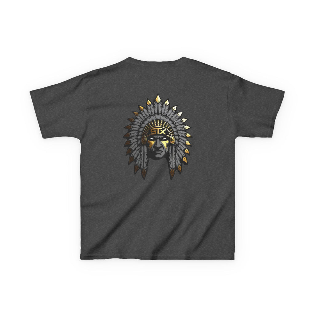 Kids T-Shirt — Golden Native Headdress Graphic