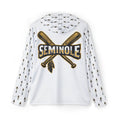 White Seminole Baseball Tribe Sports Warmup Hoodie