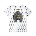 Kids Jersey — Arrow Pattern with Native Chief Graphic