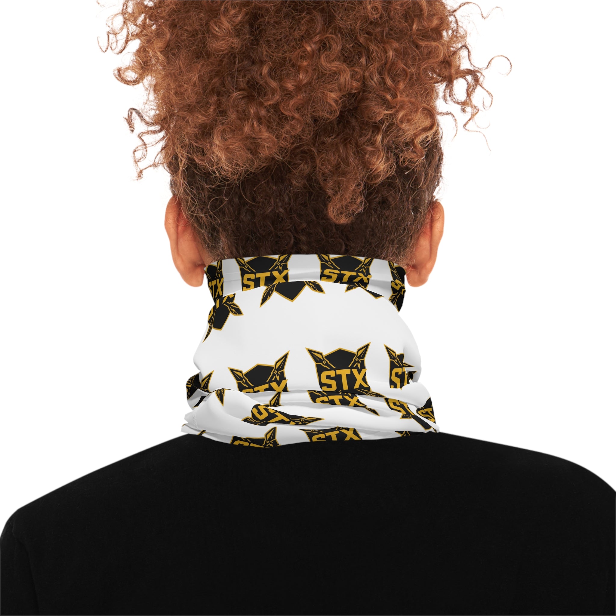 STX Pattern Neck Gaiter — Lightweight Sports Face Covering