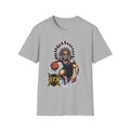 Basketball Warrior T-Shirt — Native Headdress Court Graphic