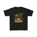 Kids Tee – “I Hit Dingers for Mama” Baseball Shirt | Cute Baseball Gift for Kids, Mom Appreciation