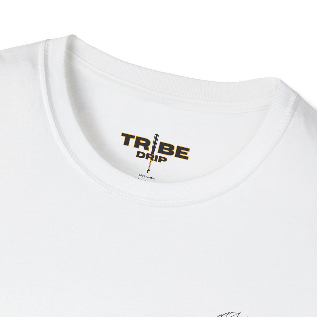 Tribe Warrior Graphic T-Shirt — Native Headdress Baseball Design