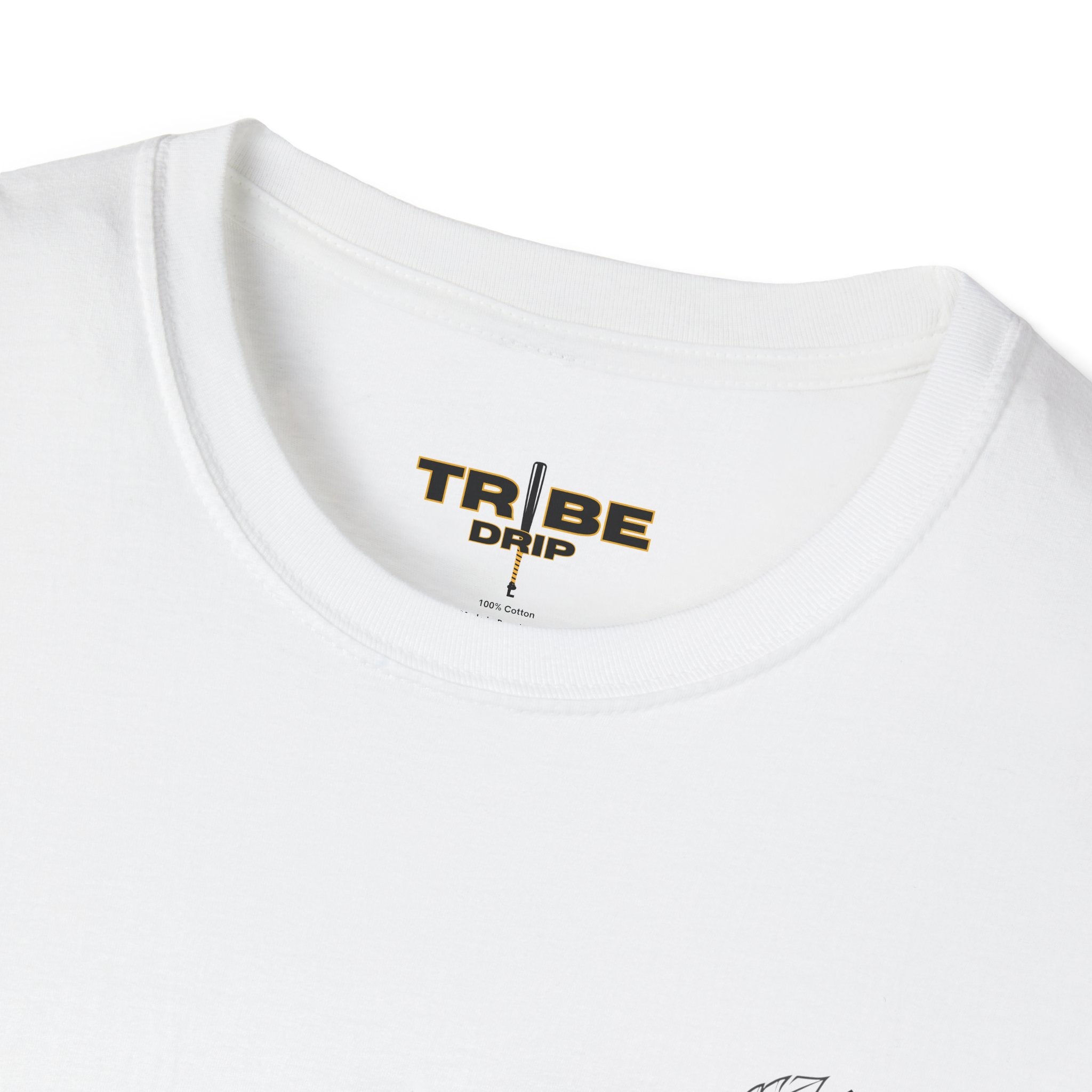 Tribe Warrior Graphic T-Shirt — Native Headdress Baseball Design