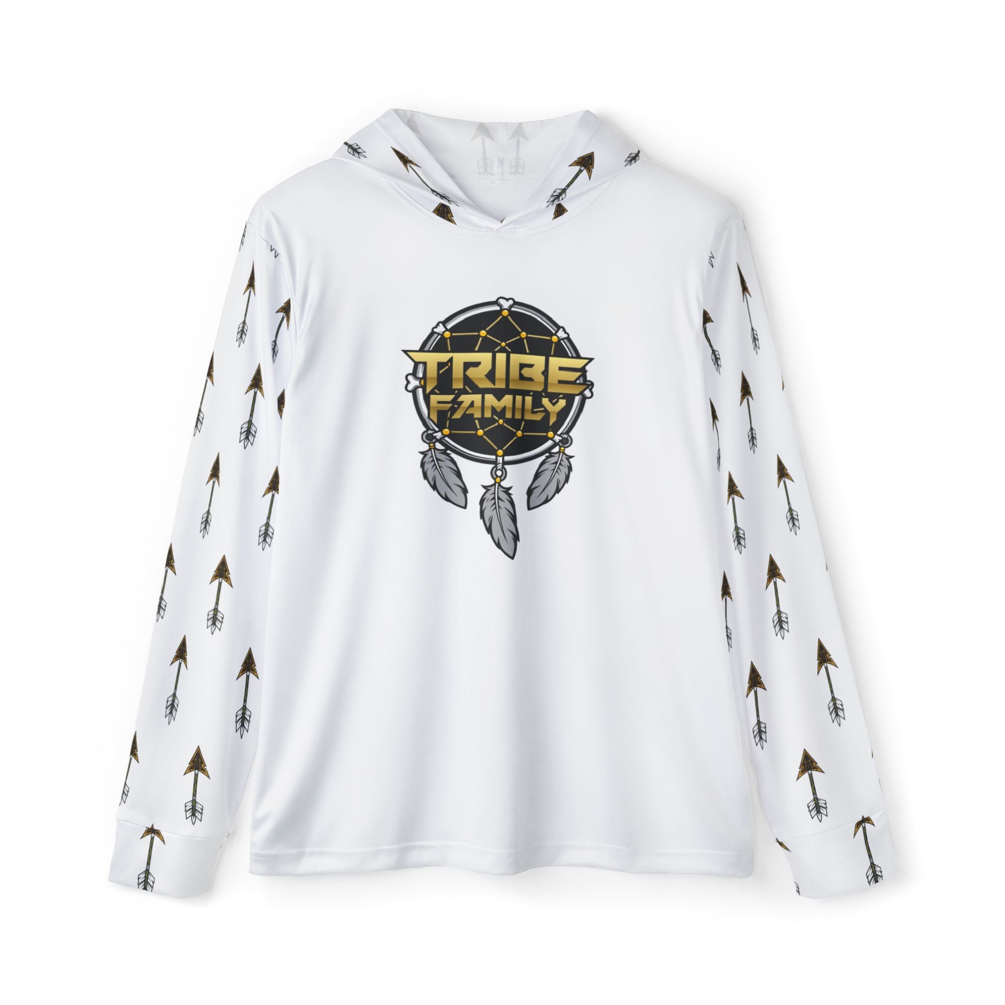 White Tribe Family Dreamcatcher Hoodie – Men's Athletic Warmup Pullover