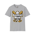Baseball Mom T-Shirt — Cute Graphic Baseball Mom Tee for Game Day