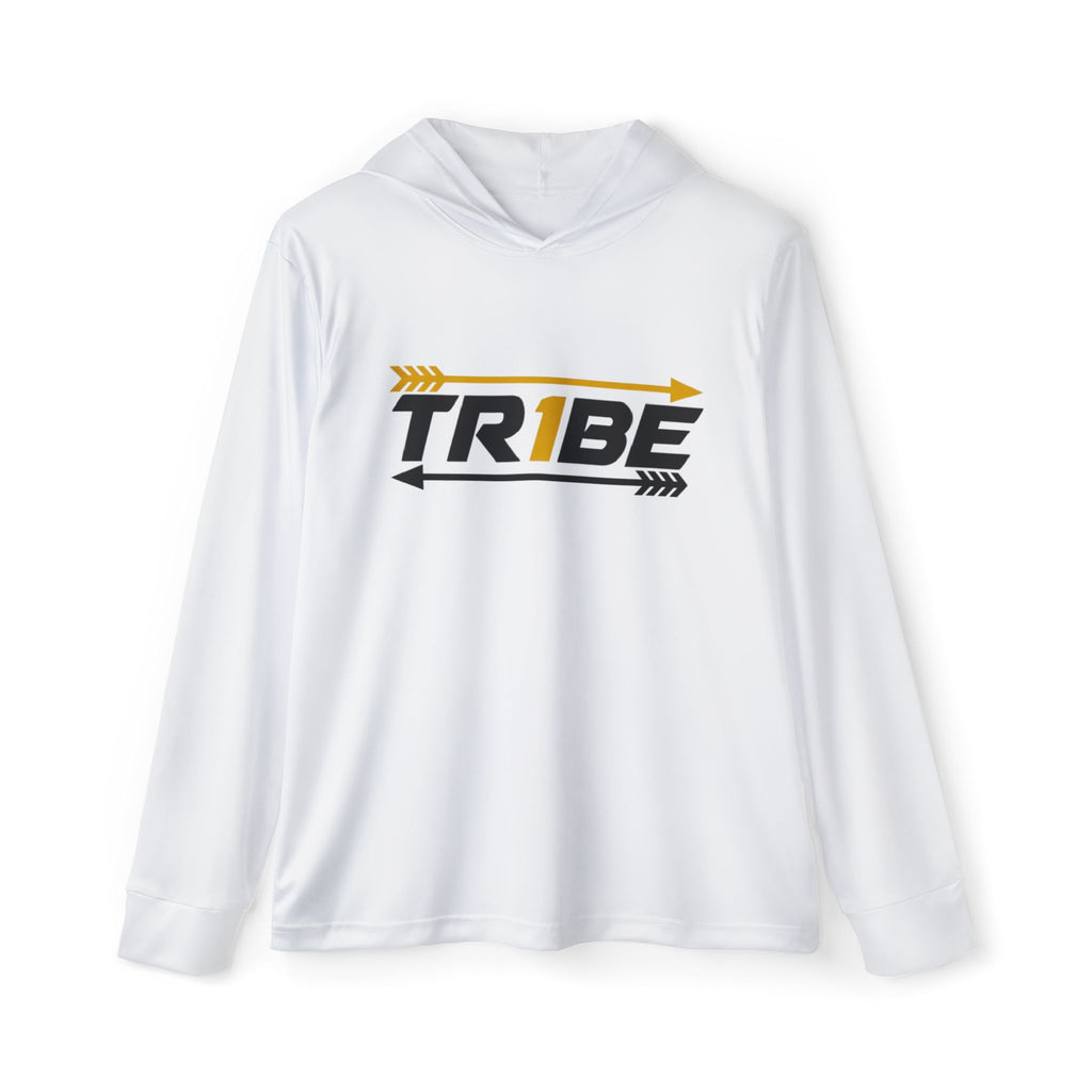 White Tr1be Sports Warmup Hoodie