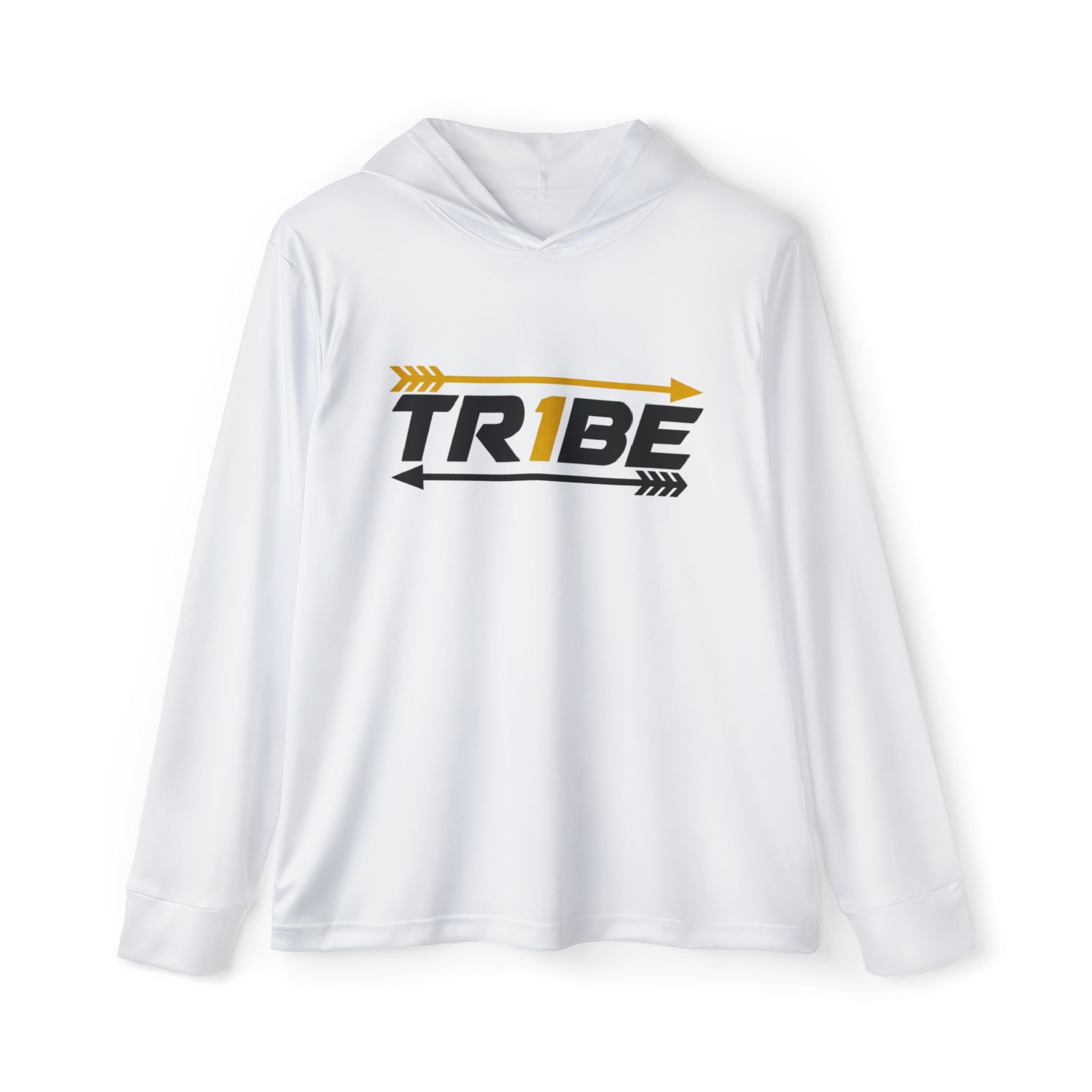 White Tr1be Sports Warmup Hoodie