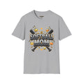Softball Mom T-Shirt — Cute Emoji Bat Design