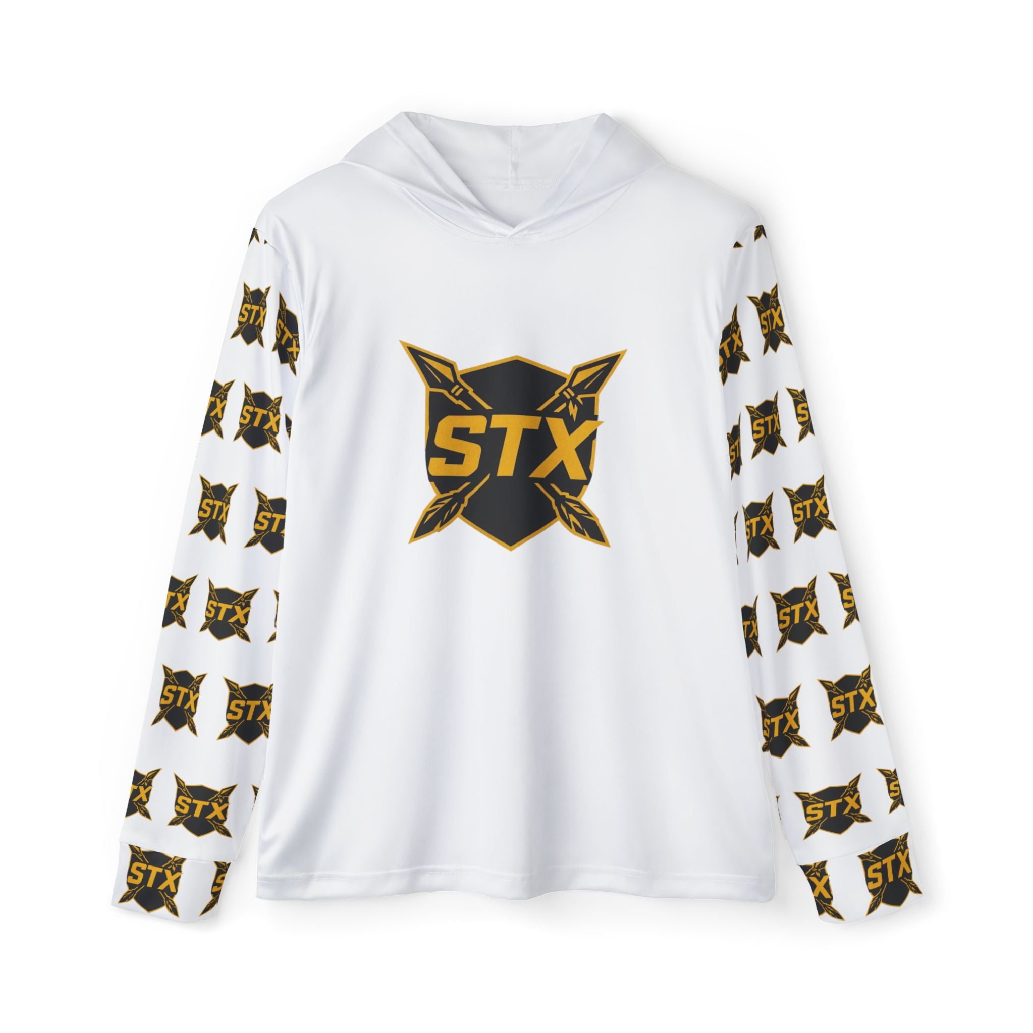 STX Tribal Logo Hoodie — Men's Sports Warmup Performance Hoodie