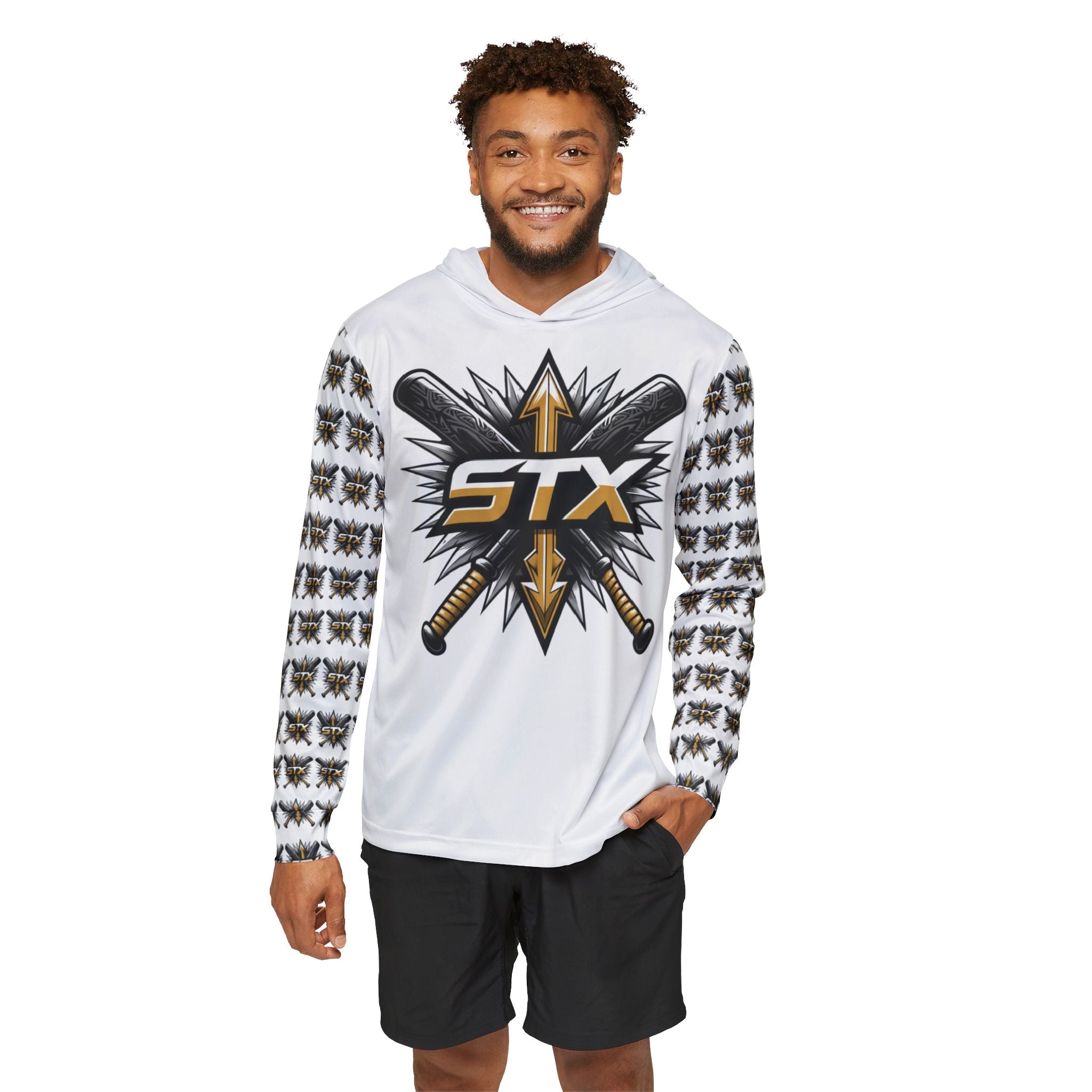 STX Lacrosse Warmup Hoodie — All-Over Print Sports Pullover