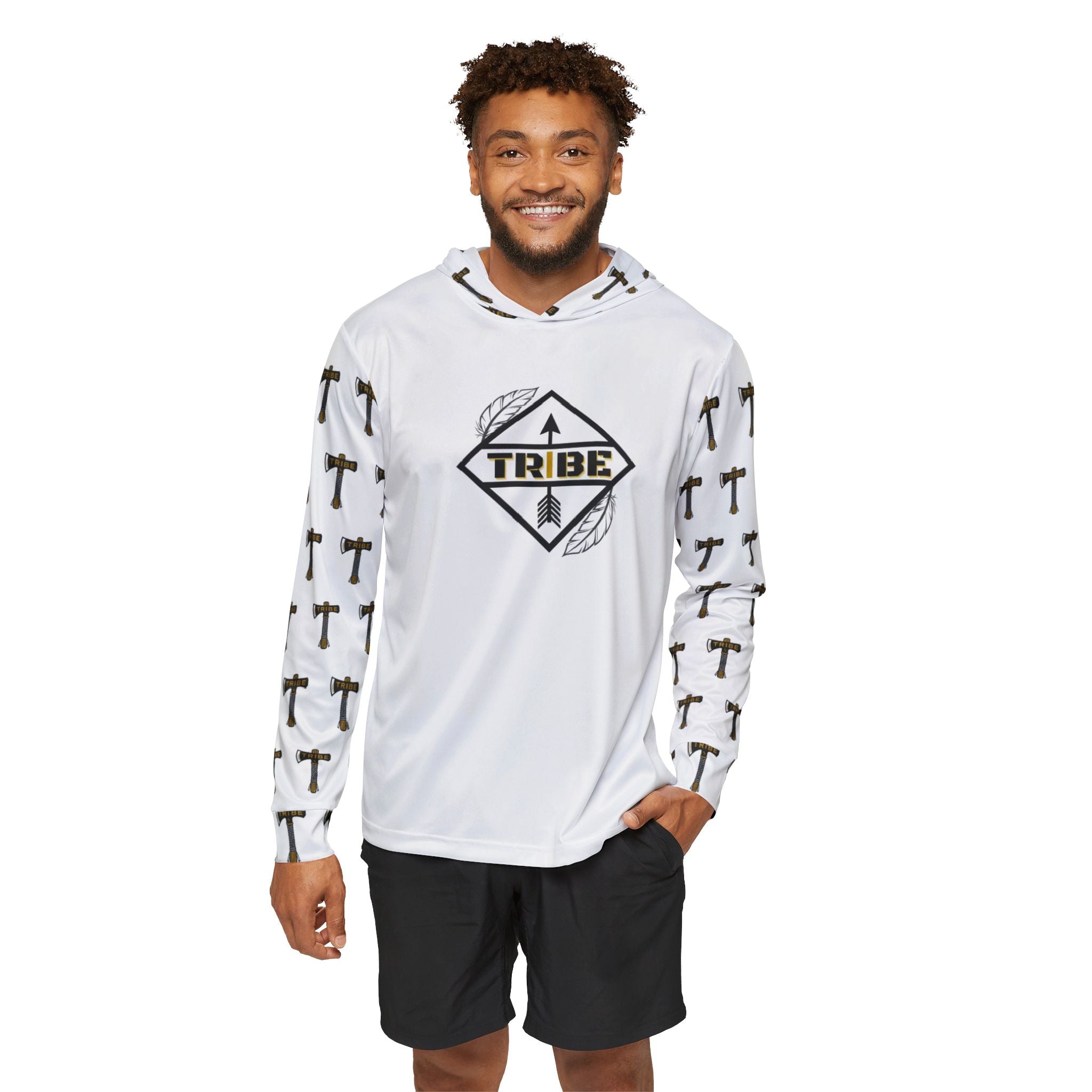 Tribe Warrior Hooded Pullover