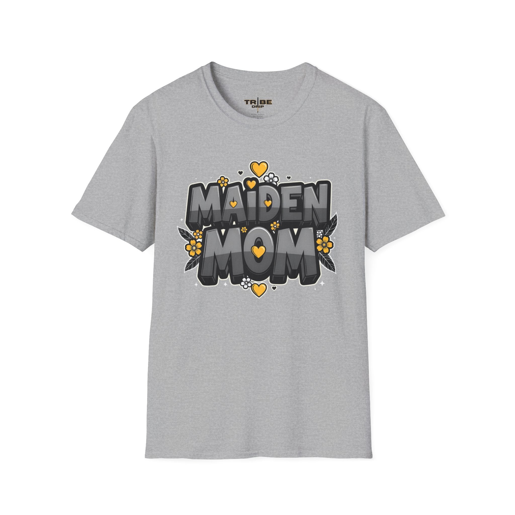 Maiden Mom Softstyle T-Shirt
