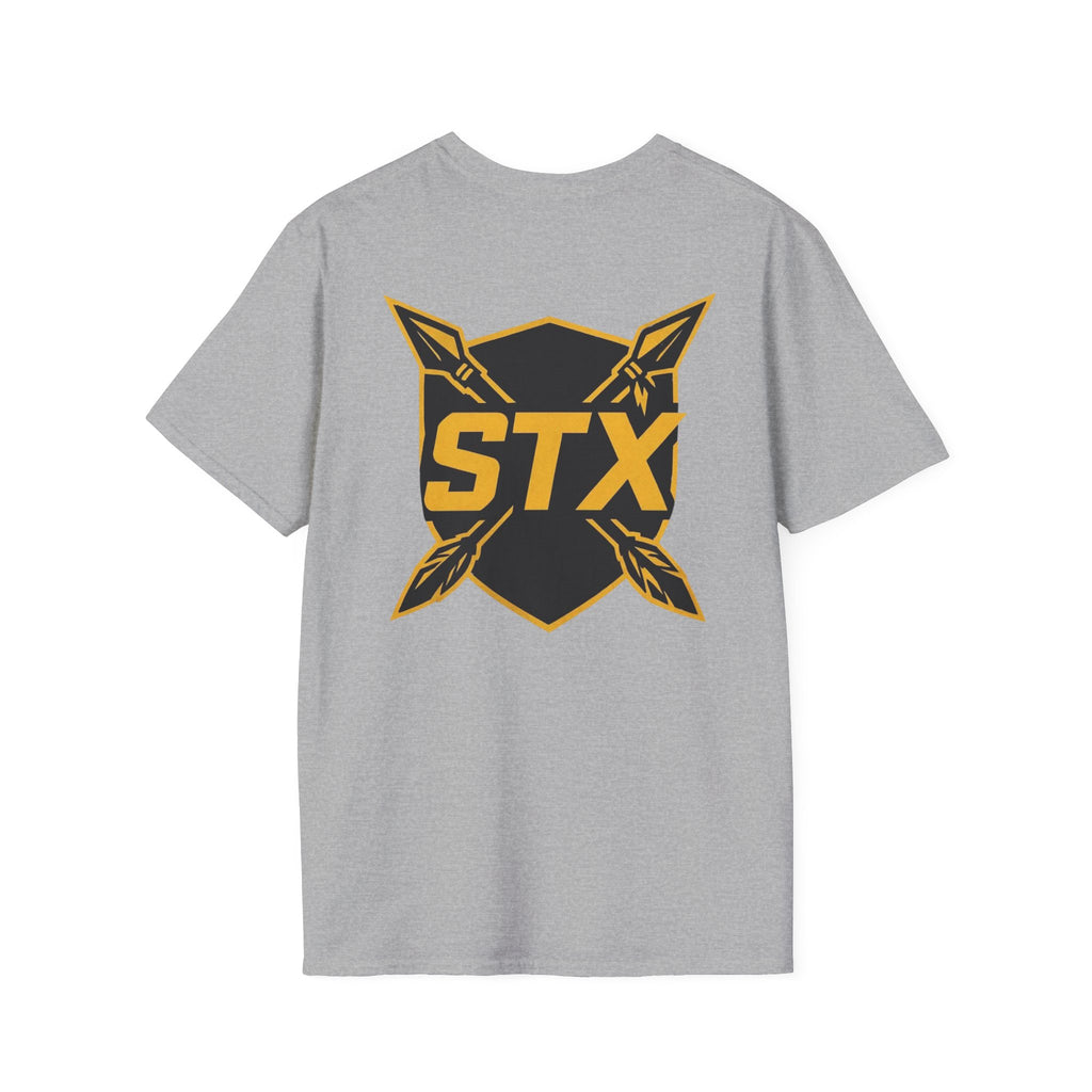 STX Shield T-Shirt — Lacrosse Spear Logo Athletic Tee