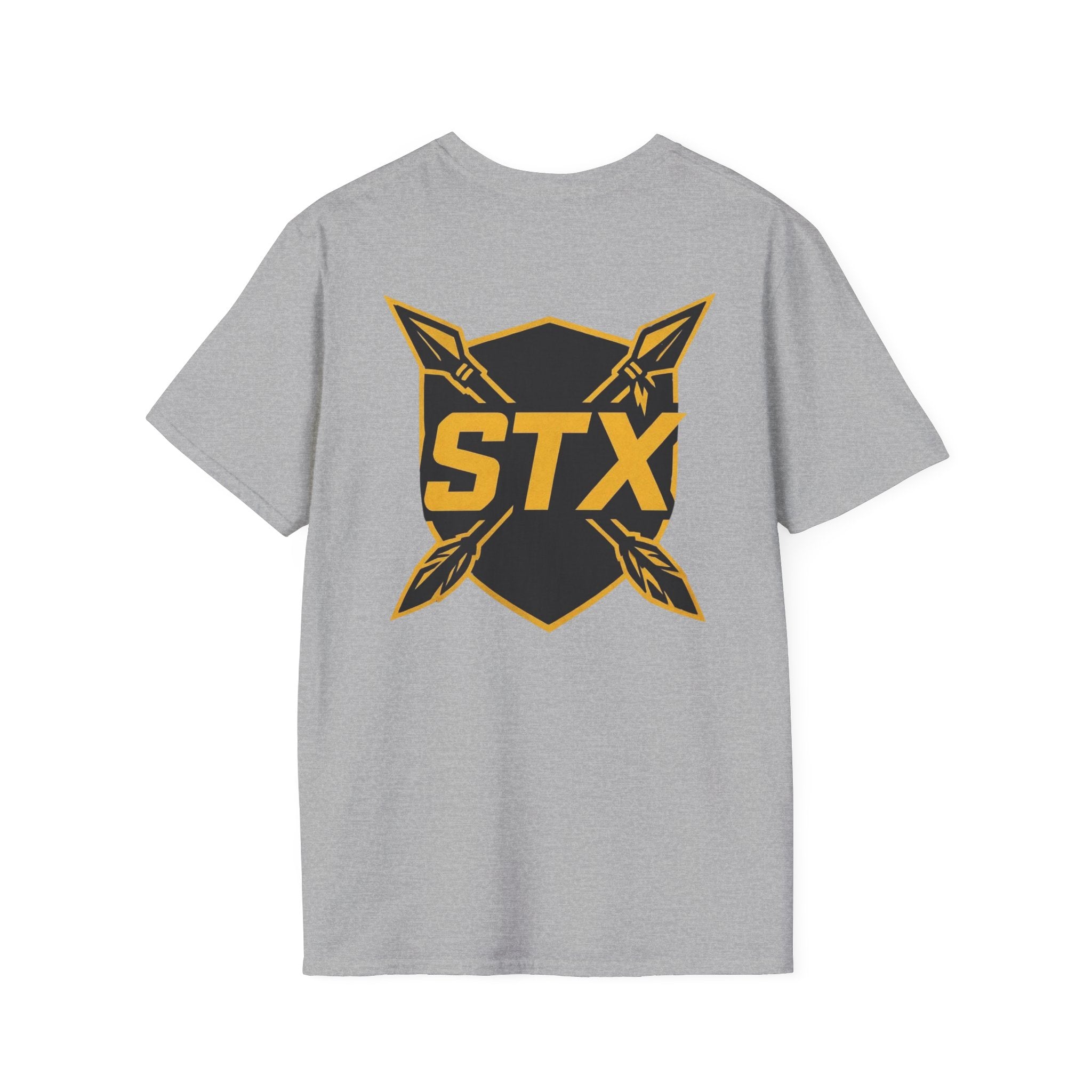 STX Shield T-Shirt — Lacrosse Spear Logo Athletic Tee
