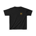 Kids T-Shirt — Golden Native Headdress Graphic
