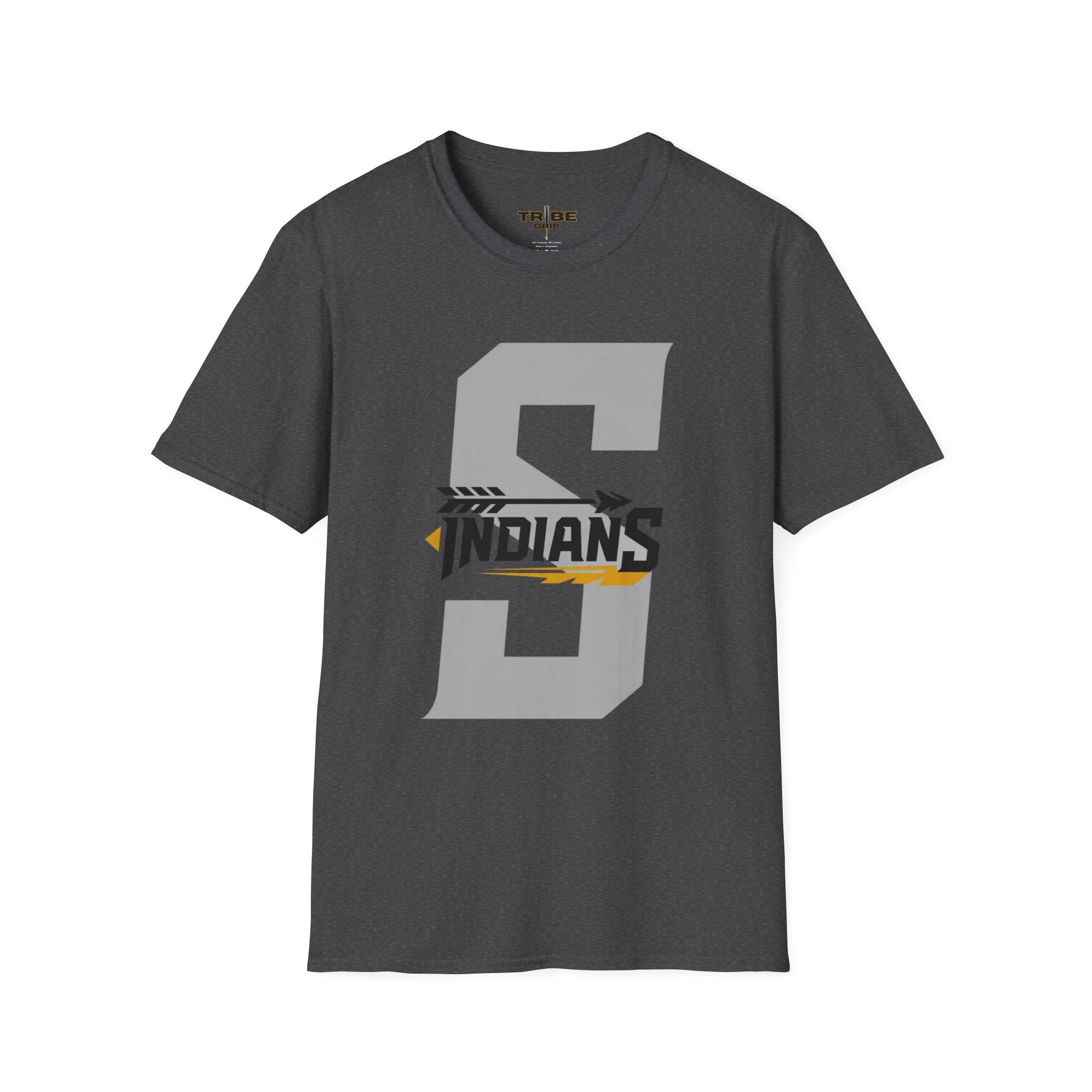 Indians 'S' Arrow Graphic T-Shirt — Team Spirit Tee