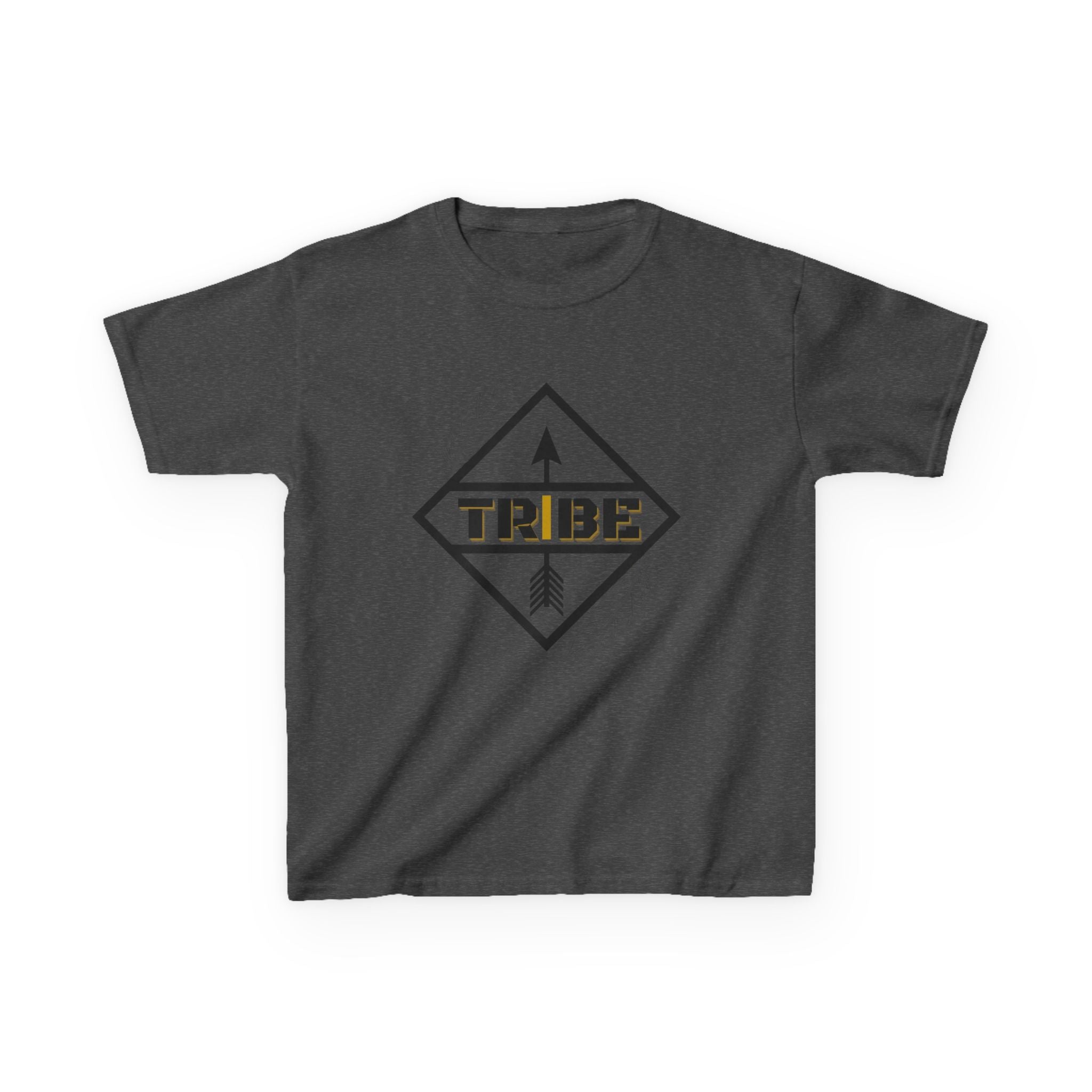 Kids 'Tribe' Arrow Tee — Tribal Feather Graphic T‑Shirt for Children
