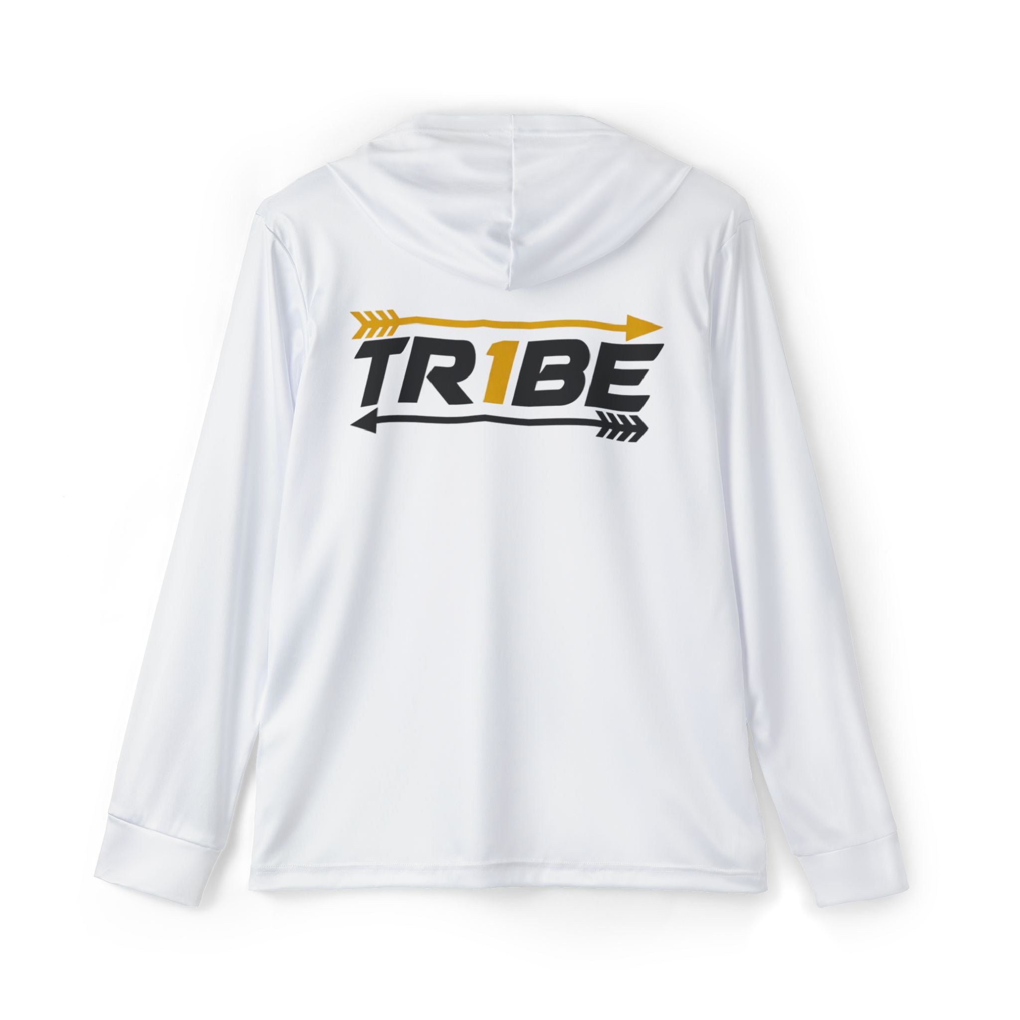 White Tr1be Sports Warmup Hoodie