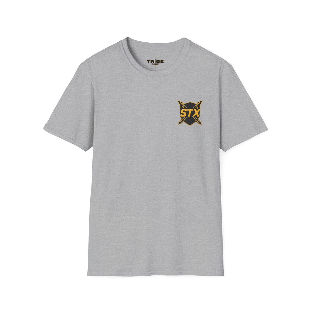 STX Shield T-Shirt — Lacrosse Spear Logo Athletic Tee