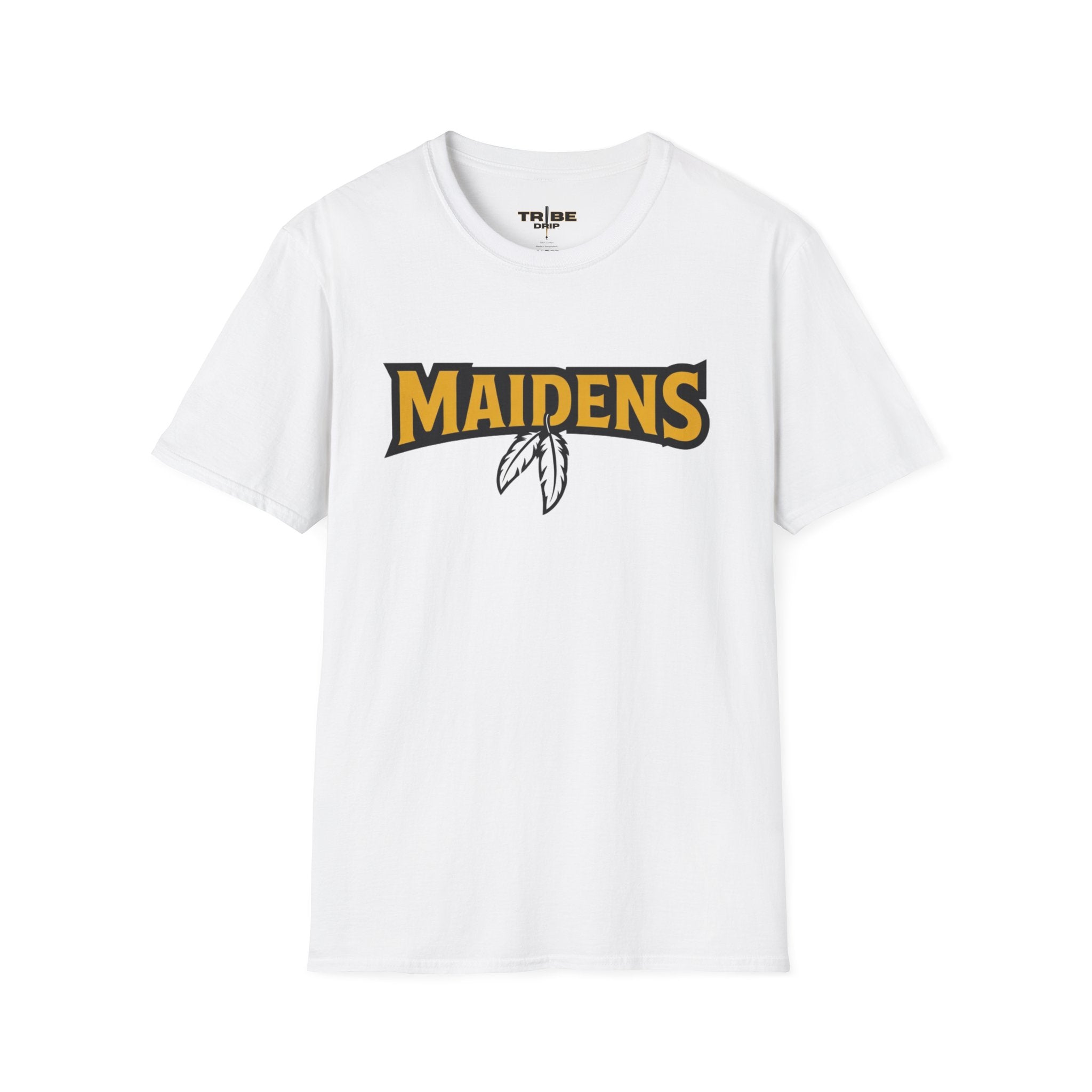 Maidens Retro Sports T-Shirt — Vintage Team Logo Tee