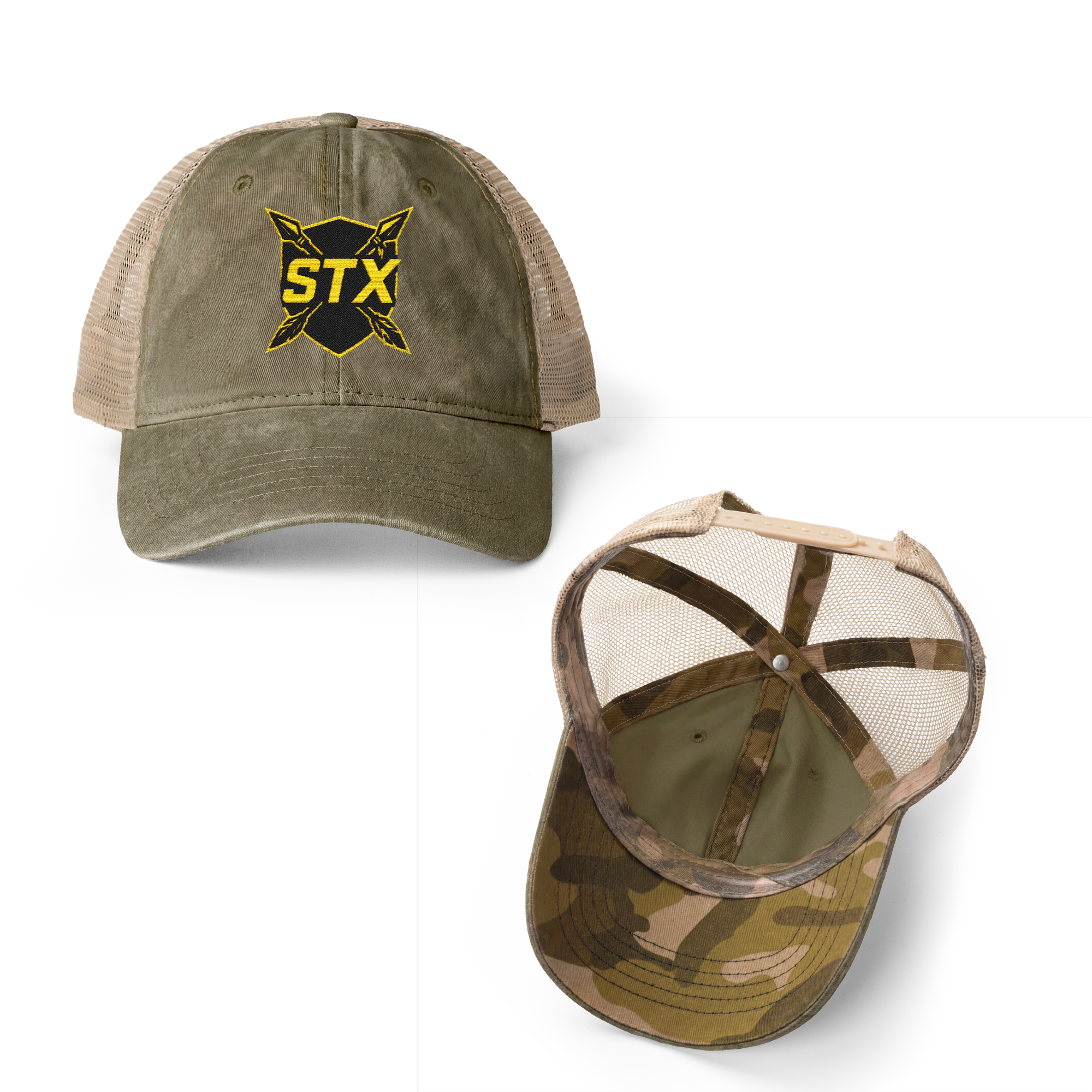 STX Women's Washed Mesh-Back Cap
