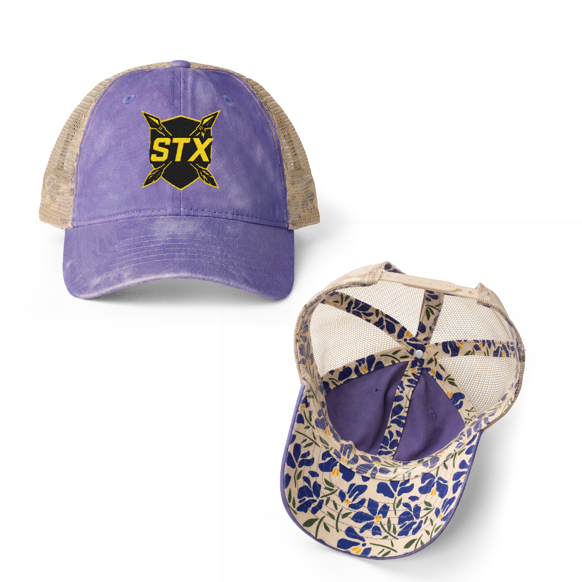 STX Women's Washed Mesh-Back Cap