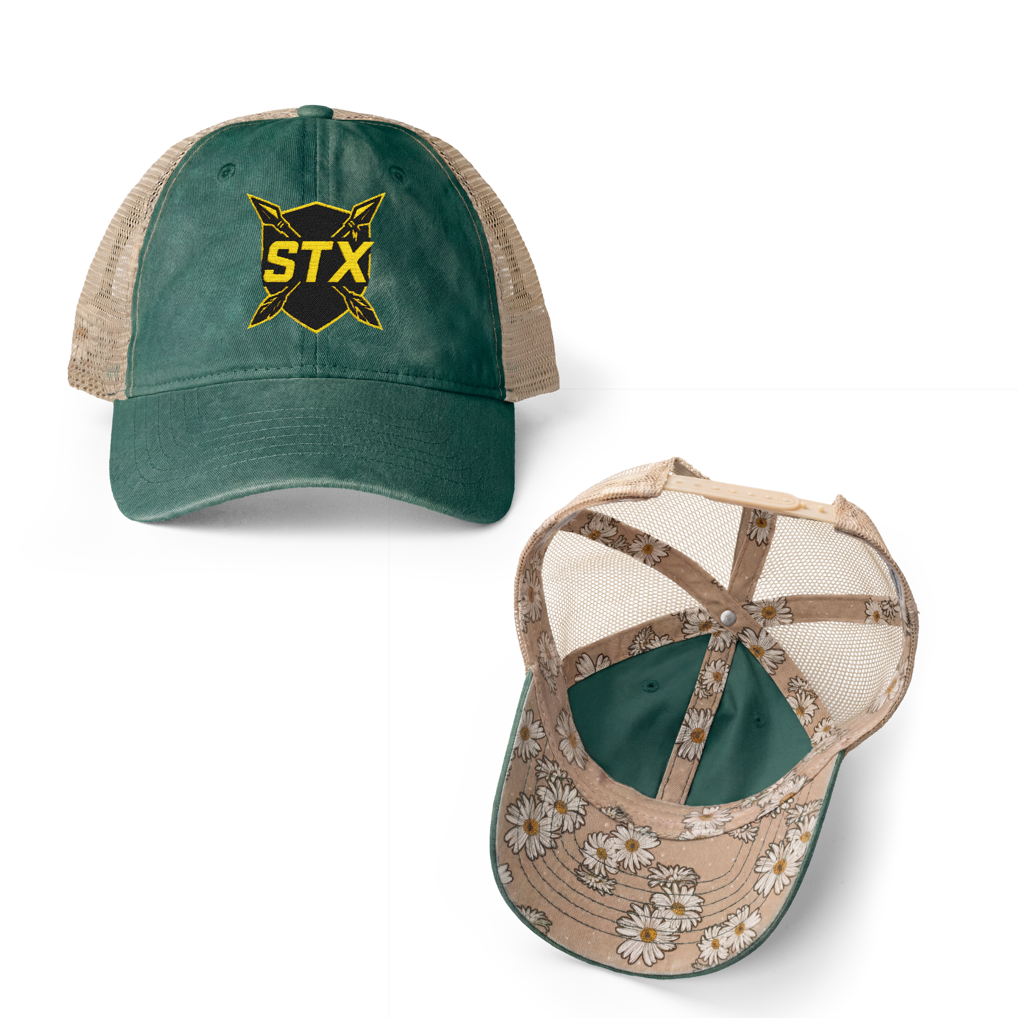 STX Women's Washed Mesh-Back Cap