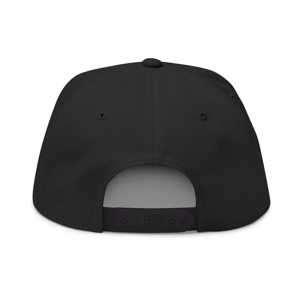 Flat Bill Cap — "TRIBE DRIP" Embroidered Snapback Hat