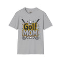Golf Mom T-Shirt – Cute Graphic Golf Clubs & Ball Design for Mom