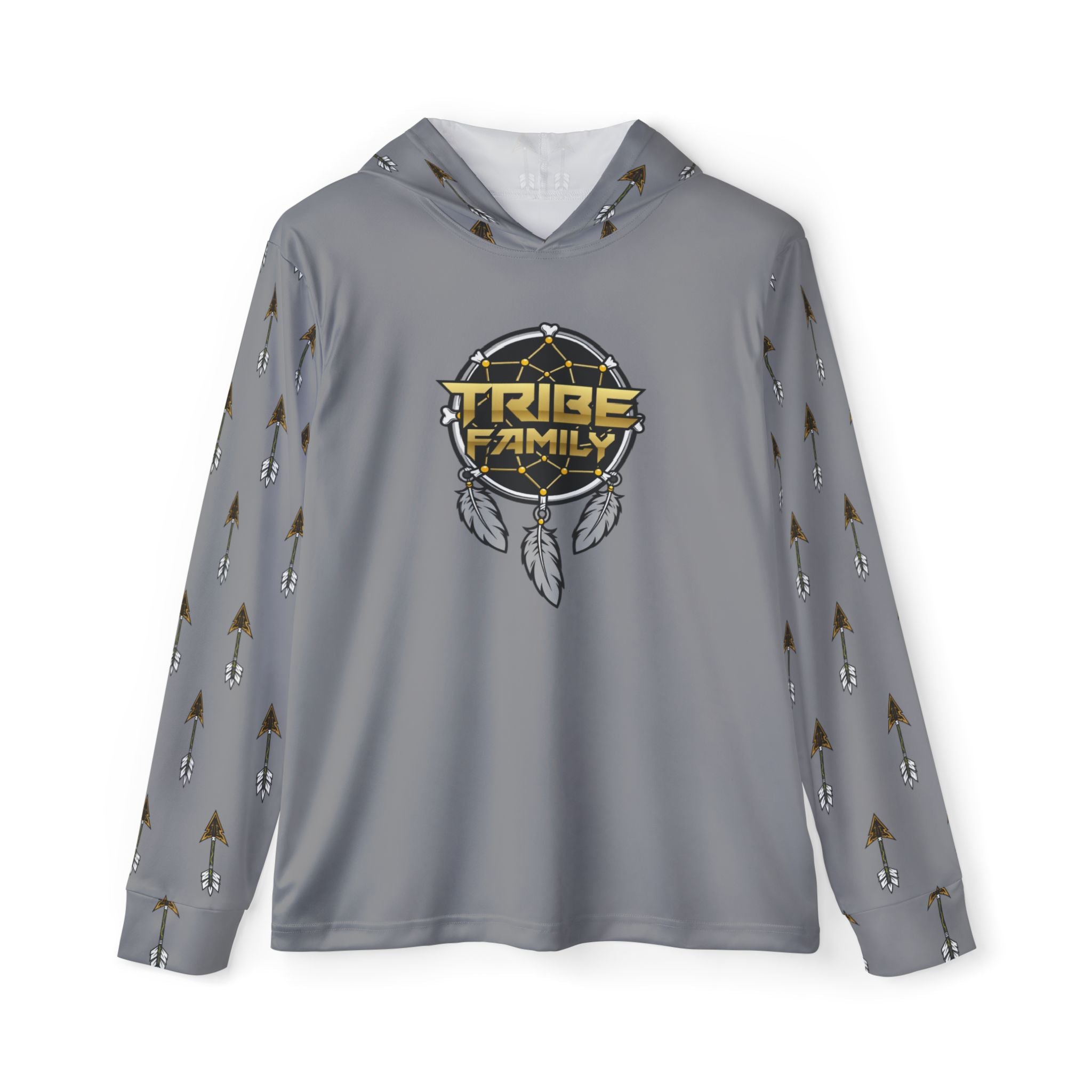 Grey Tribe Family Dreamcatcher Hoodie – Men's Athletic Warmup Pullover