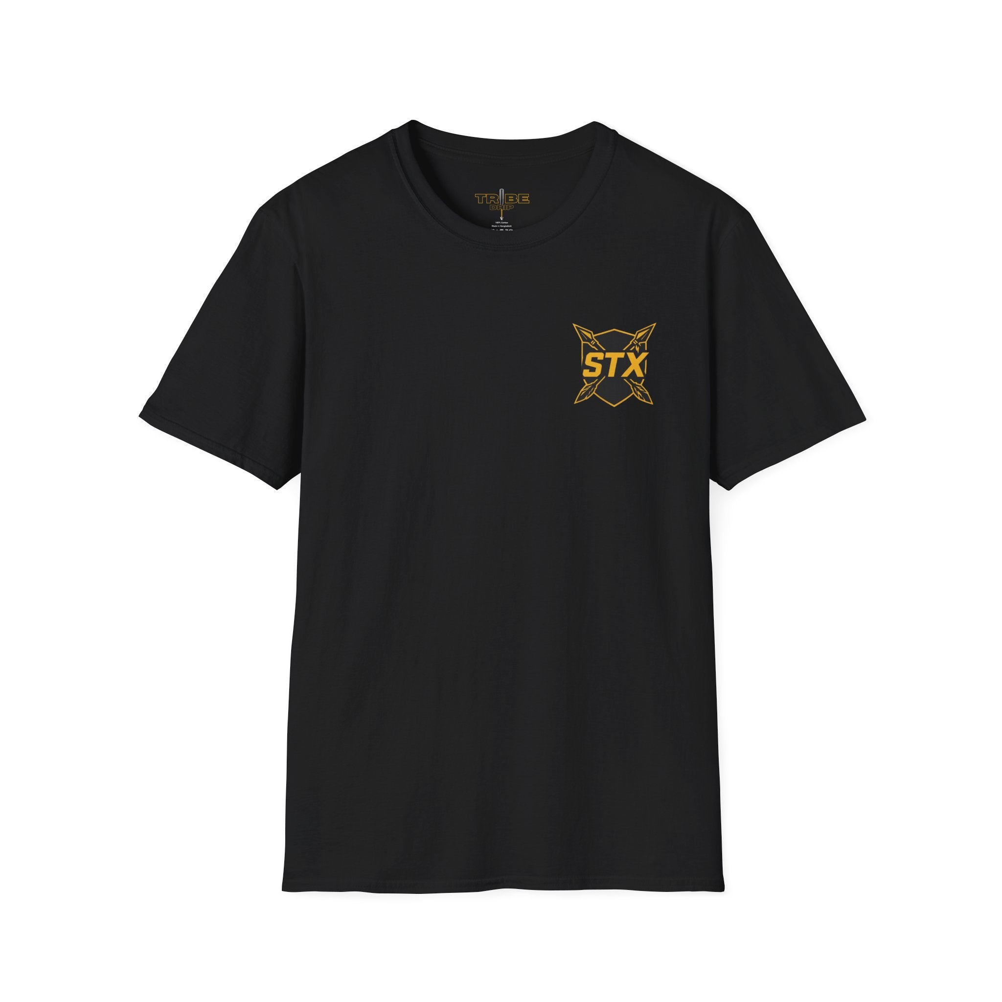 STX Native Warrior T-Shirt — Graphic Tee with Feather Headdress