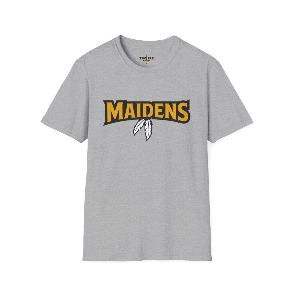 Maidens Graphic T-Shirt — Native Headdress Back Art