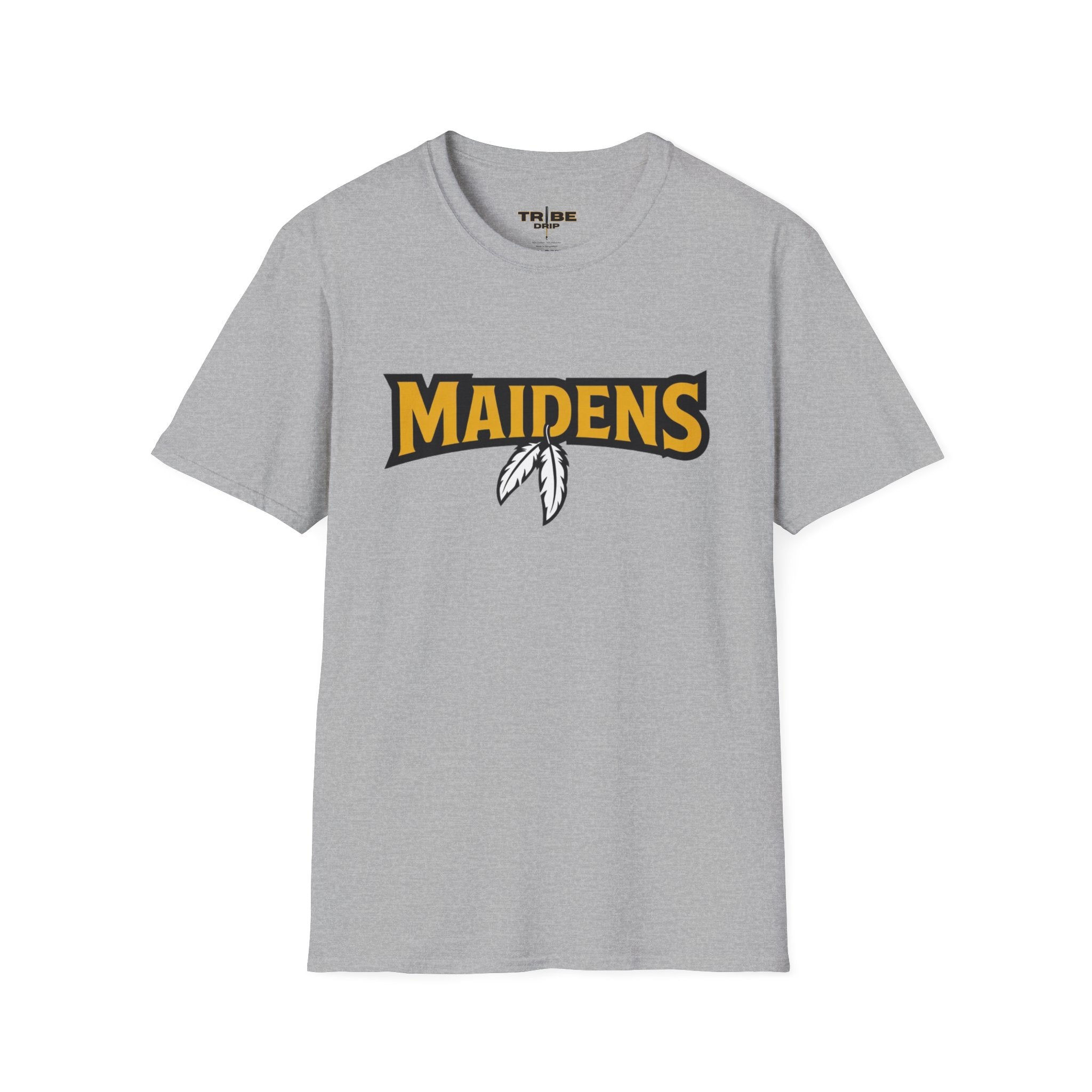 Maidens Graphic T-Shirt — Native Headdress Back Art